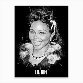 Lil Kim Canvas Print