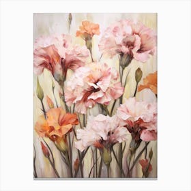 Fall Flower Painting Carnation 6 Canvas Print