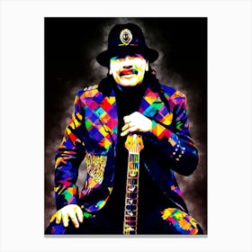 Art Of Santana Canvas Print