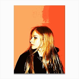 Avril Lavigne 7 Canvas Print