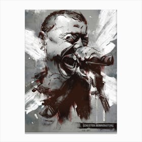 Chester Bennington Linkin Park II Canvas Print