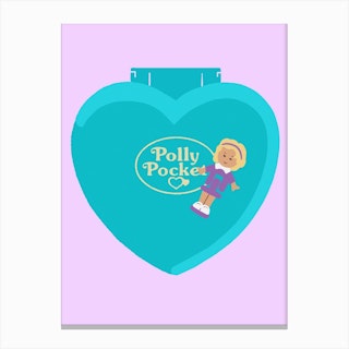 Polly Pocket Canvas Print