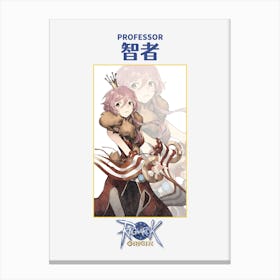 Ragnarok Online Professor Female Canvas Print