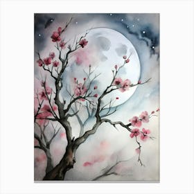 Cherry Blossom Painting 3 Canvas Print