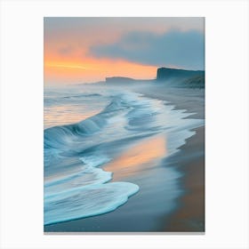 Sunrise At Sandsend Canvas Print