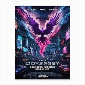 Odyssey Leonardo Phoenix Canvas Print