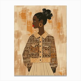 African Woman 174 Canvas Print