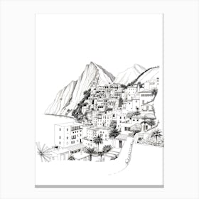 Amalfi Coast 9 Canvas Print