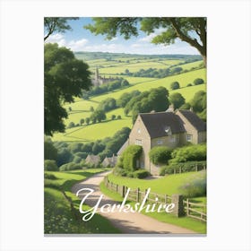 Yorkshire England Countryside Canvas Print