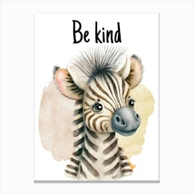 Be Kind Canvas Print