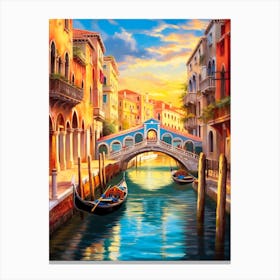 Welcome to Venice Canvas Print