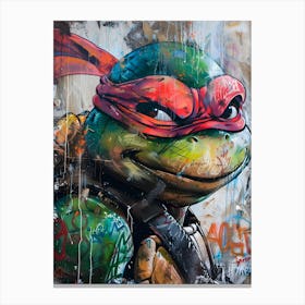 Raphael S From Teenage Mutant Ninja Turtles Canvas Print