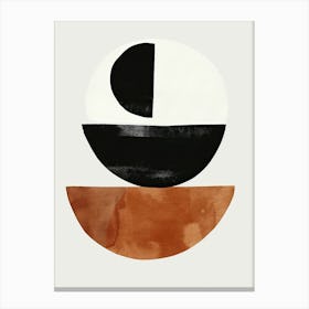 Zurich Stone Park Bauhaus Minimalist Canvas Print