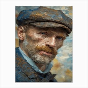 Portrait Of Van Gogh Canvas Print