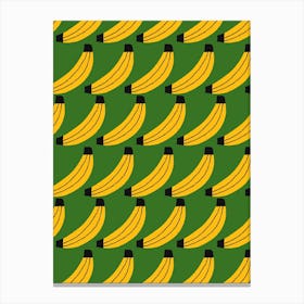 Mid Century Bananas Canvas Print
