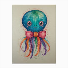 Octopus 41 Canvas Print