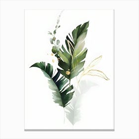 Tropical Leaves Canvas Print