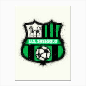 Sassuolo football club Canvas Print