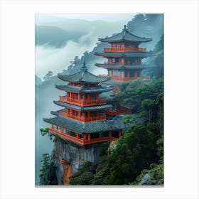 Chinese Pagoda 2 Canvas Print