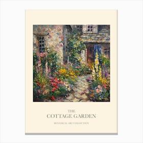 Cottage Dream Cottage Garden Poster 1 Canvas Print