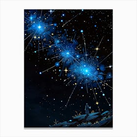 Starry Night 130 Canvas Print