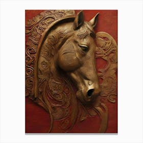 Horse art Canvas Print