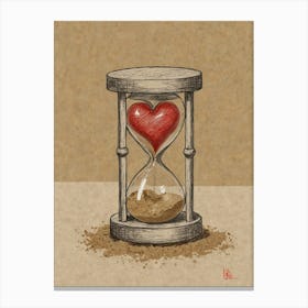 Hourglass 2 Canvas Print