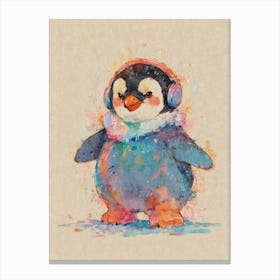 Cute Penguin 3 Canvas Print