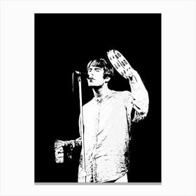 liam gallagher oasis britpop music band 25 Canvas Print