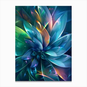 Abstract Flower 29 Canvas Print