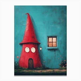 Gnome House Canvas Print