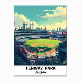 Fenway Park Boston Canvas Print