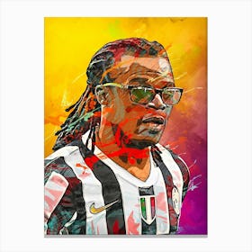 Edgar Davids Juventus Canvas Print