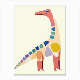 Nursery Dinosaur Art Elasmosaurus 2 Canvas Print