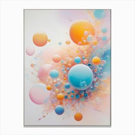 Bubbles 12 Canvas Print