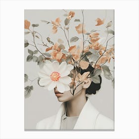 Flower Head Canvas Print