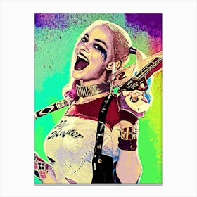 Harley Quinn 4 Canvas Print