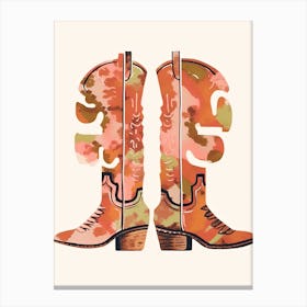 Cowbow Boots 2 Canvas Print