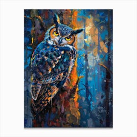 Great Horned Owl 4 Canvas Print