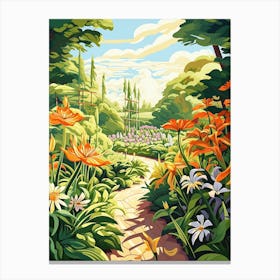 Matthaei Botanical Gardens Usa Illustration 2  Canvas Print