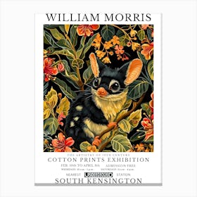 William Morris Exhibition Animals Series 53 Canvas Print