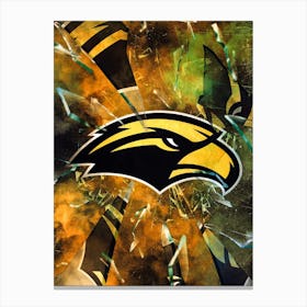 Southern Miss Golden Eagles 1 Canvas Print