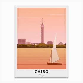 Cairo Travel Canvas Print