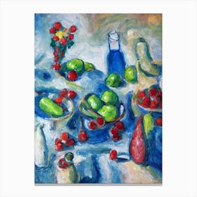 Pepino 2 Dulce Classic Fruit Canvas Print