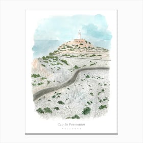 Mallorca Cap De Formentor Canvas Print