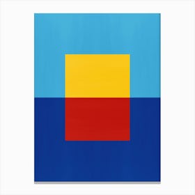 Modern geometric art 1 Canvas Print