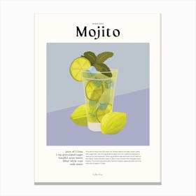 Mojito Canvas Print