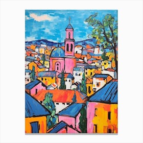 Turin Italy 2 Fauvist Painting Canvas Print
