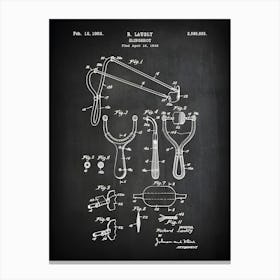 Slingshot Patent Print Sling Shot Patent Slingshot Toy Slingshot Decor Slingshot Blueprint Slingshot Print Patent Print Et6631 Canvas Print