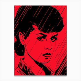 Rachael Blade Runner Movie Canvas Print
